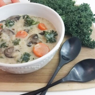 Mushroom & Wild Rice Soup Recipe