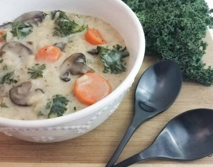 Mushroom & Wild Rice Soup Recipe