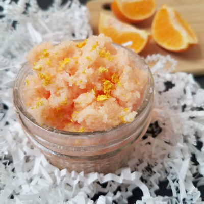 Homemade Orange Sugar Scrub
