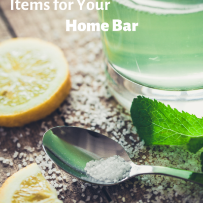 Home Bar Essentials Equipment