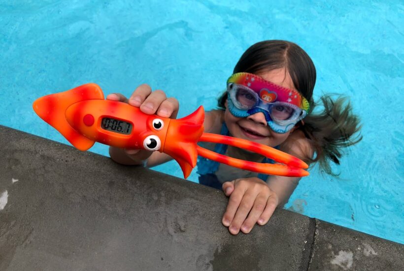 Dive Down in the Pool With the Aqua Diver