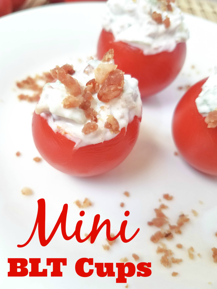 Mini BLT Cups