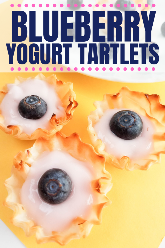 Blueberry Yogurt Tartlets