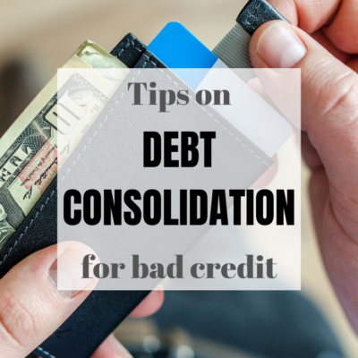 These tips on Debt Consolidation for Bad Credit may help you regain your financial freedom