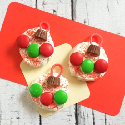 Easy No Bake Ornament Cookies