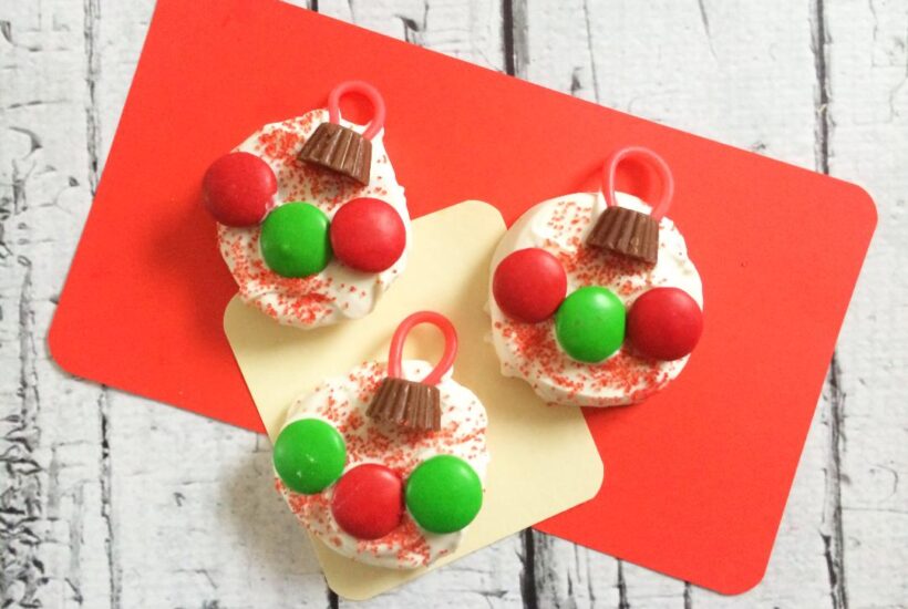 Easy No Bake Ornament Cookies