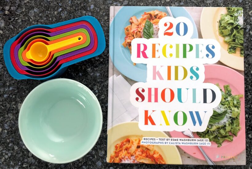 20 Recipes Kids Should Know Review + Giveaway