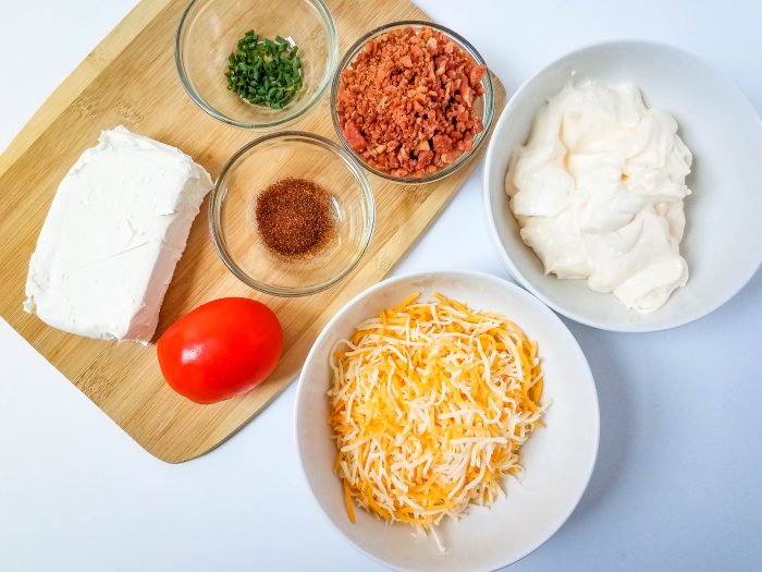 cheesy bacon dip ingredients