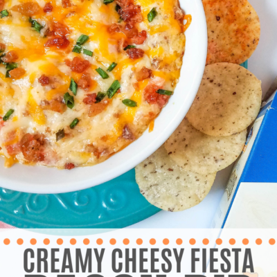 baked fiesta bacon cheese dip