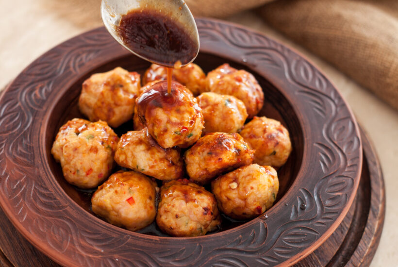 Asian Turkey Meatballs Recipe