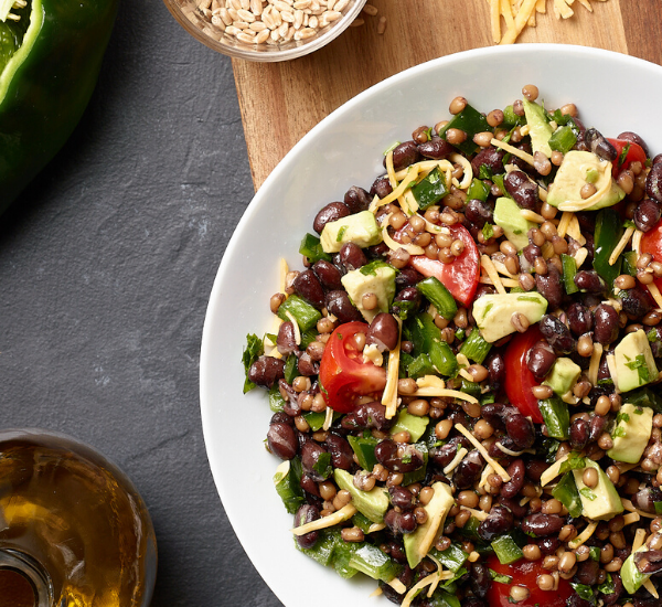 Wheat Berry, Black Bean, and Avocado SALAD RECIPE