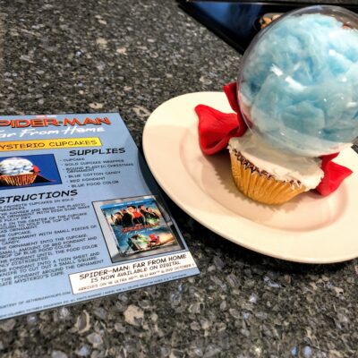 Make Your Own Mysterio Cupcakes + Spider-Man: Far From Home Prize Pack Giveaway