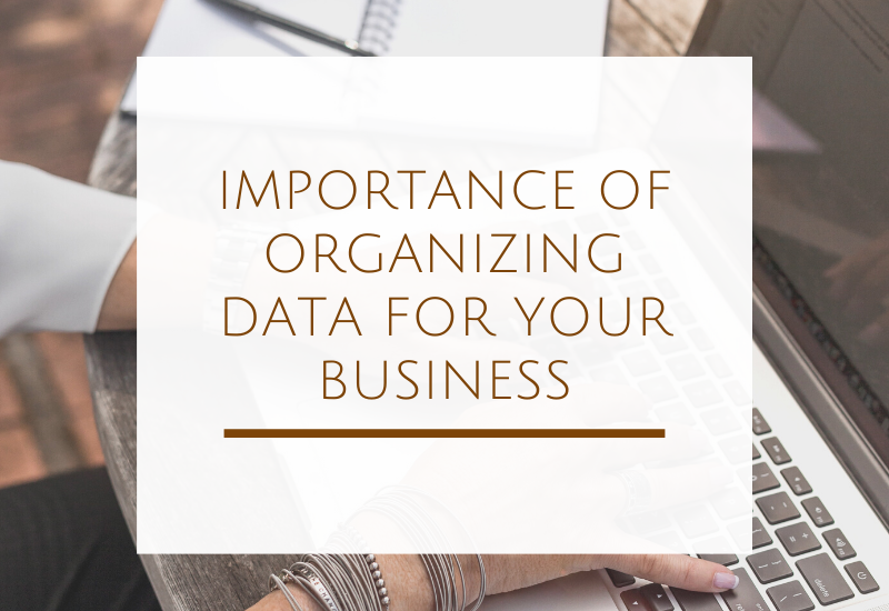 Importance of Organizing Data for Your Business