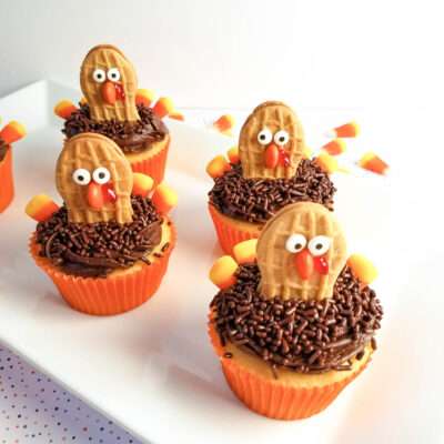 Thanksgiving Turkey Cupcakes