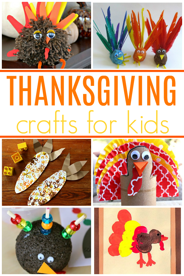 easy Thanksgiving kids crafts