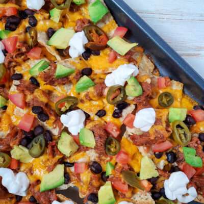 BBQ Pork Loaded Nachos Recipe