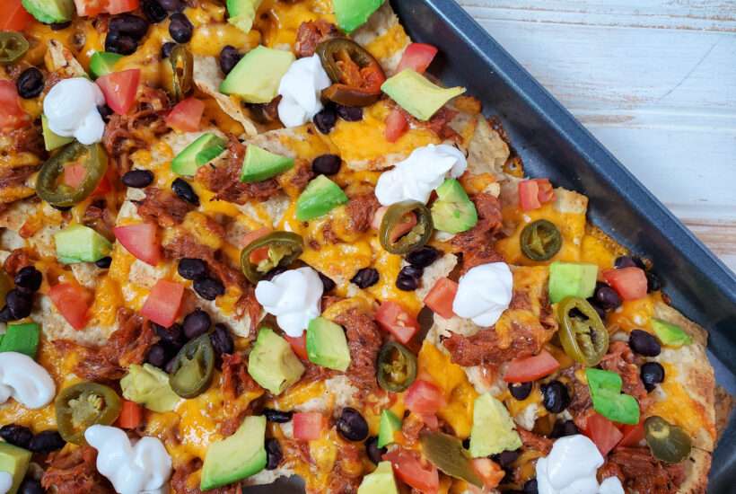 BBQ Pork Loaded Nachos Recipe