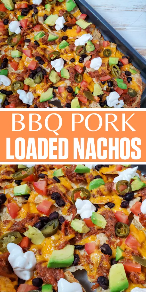 BBQ Pork Loaded Nachos