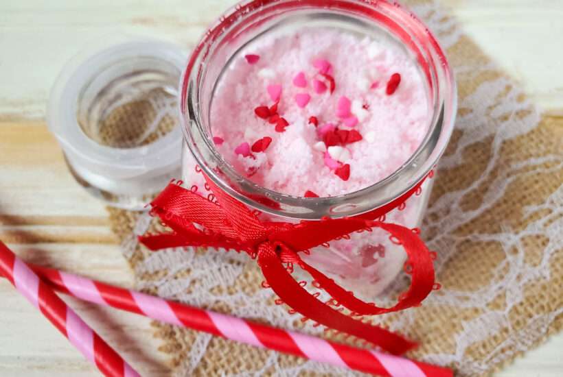 Bubbling Bath Salts Recipe