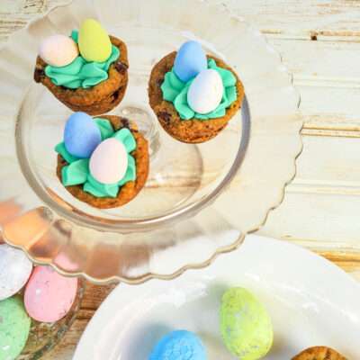 cookie cups with robin eggs