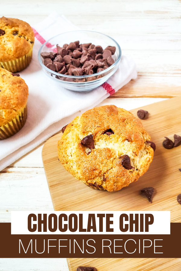 chocolate chip muffins with oil