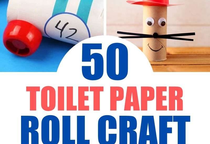 50 Craft Ideas Using Empty Toilet Paper Rolls