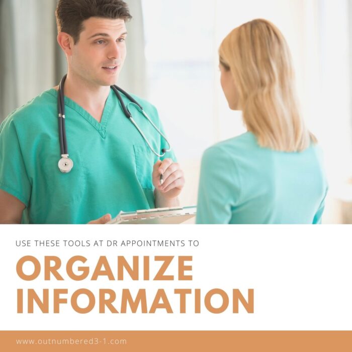 Organize Info from Doctor’s Appointments