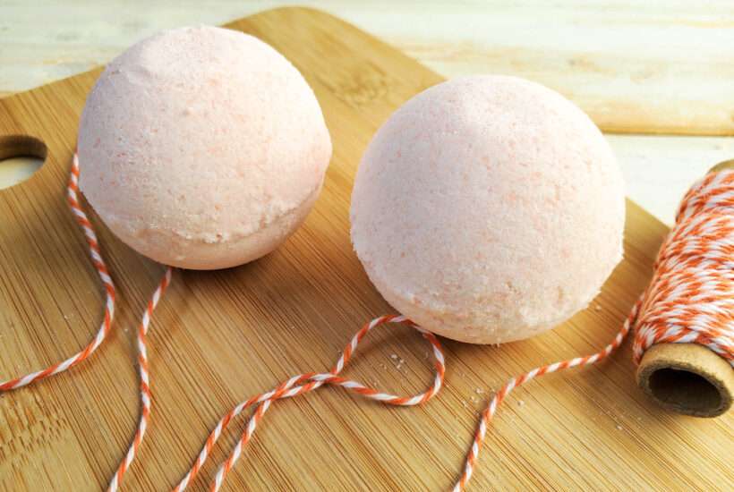 how to make sweet orange bath bombs