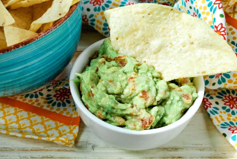 2 Ingredient Guacamole Recipe