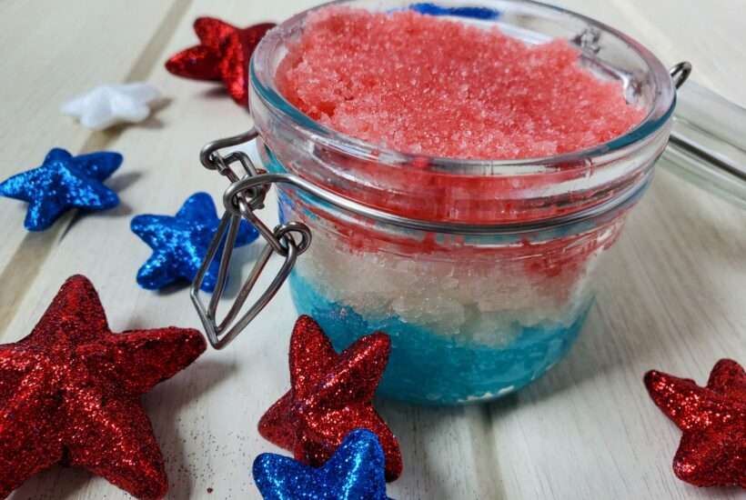 Red White & Blue Sugar Scrub