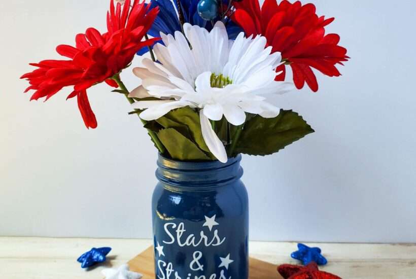 Mason Jar DIY centerpiece
