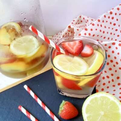 Strawberry Peach Sangria