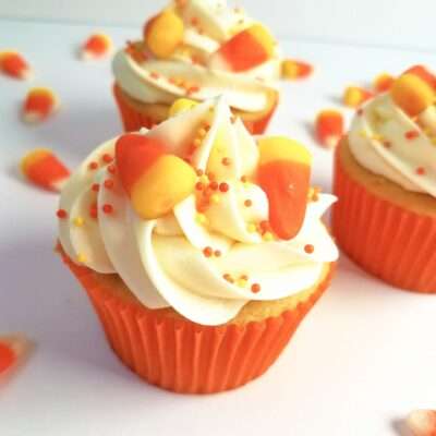 Candy Corn Cupcakes