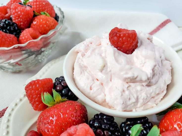 marshmallow fluff fruit dip