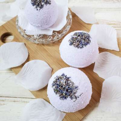 Lavender Bath Bombs Recipe