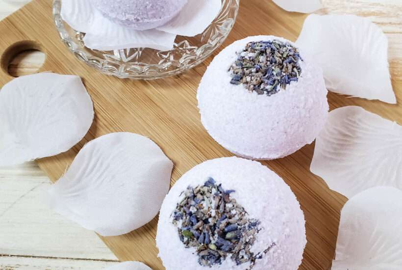 Lavender Bath Bombs Recipe
