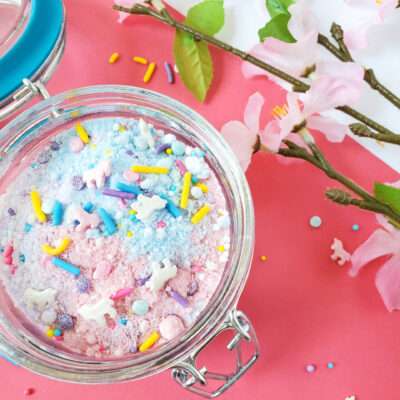 Unicorn Fizzing Bath Salts Recipe