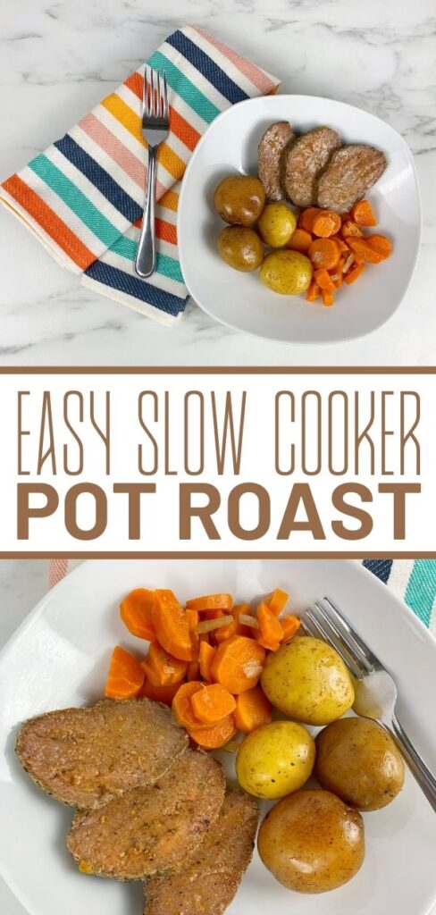 slow cooker pot roast pin