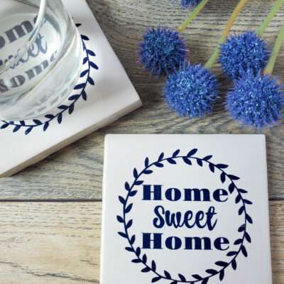 cricut ceramic coasters
