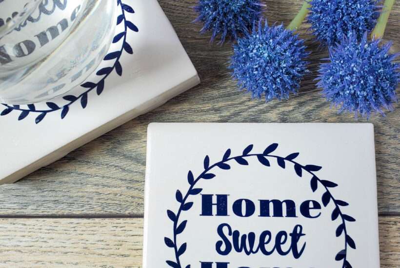 cricut ceramic coasters