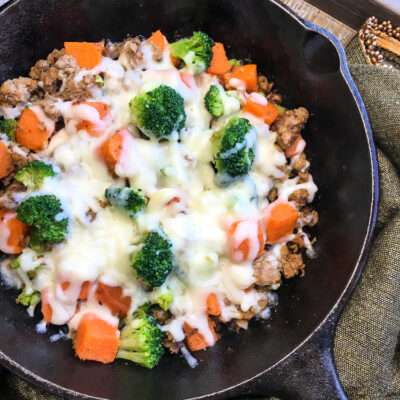 Turkey Sweet Potato Skillet