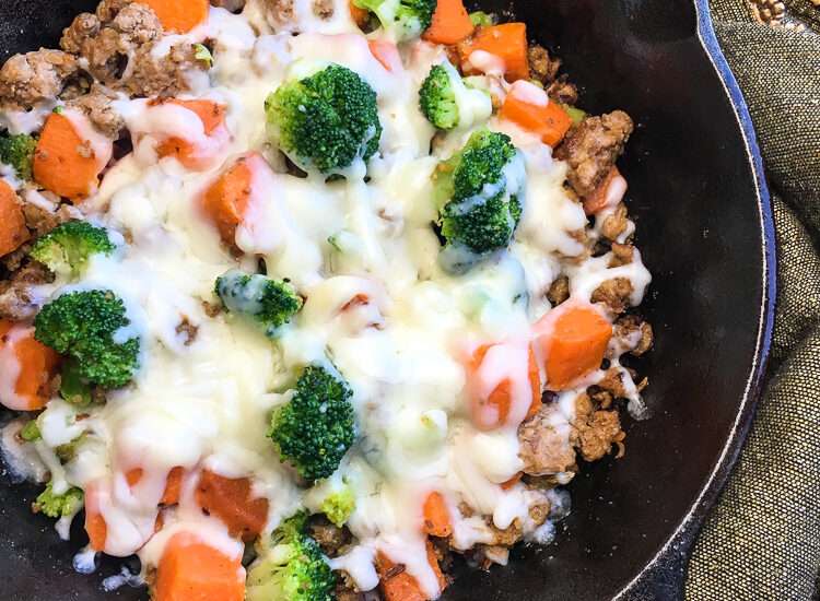 Turkey Sweet Potato Skillet
