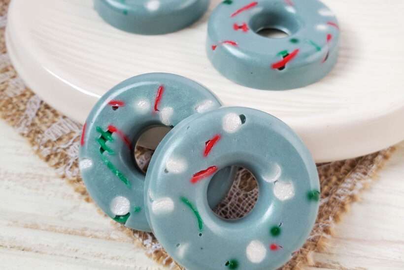 Christmas Wreath Homemade Soap Recipe