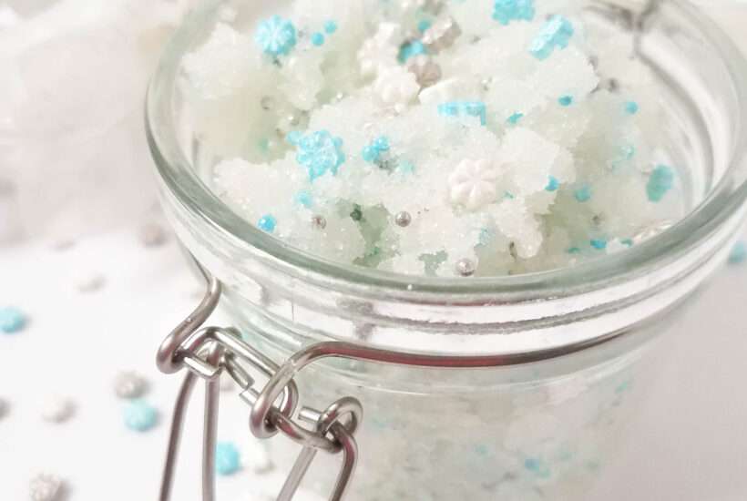 Disney's Frozen Inspired Sugar Scrub DIY
