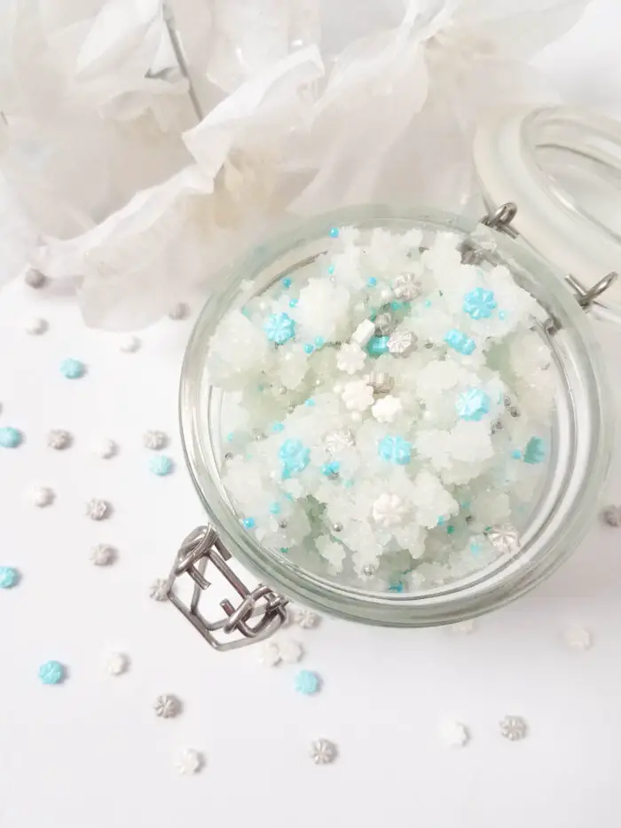 Disney's Frozen Inspired Sugar Scrub DIY