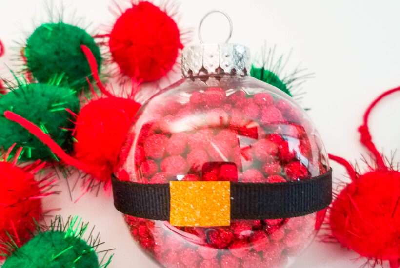 DIY Santa Ornament