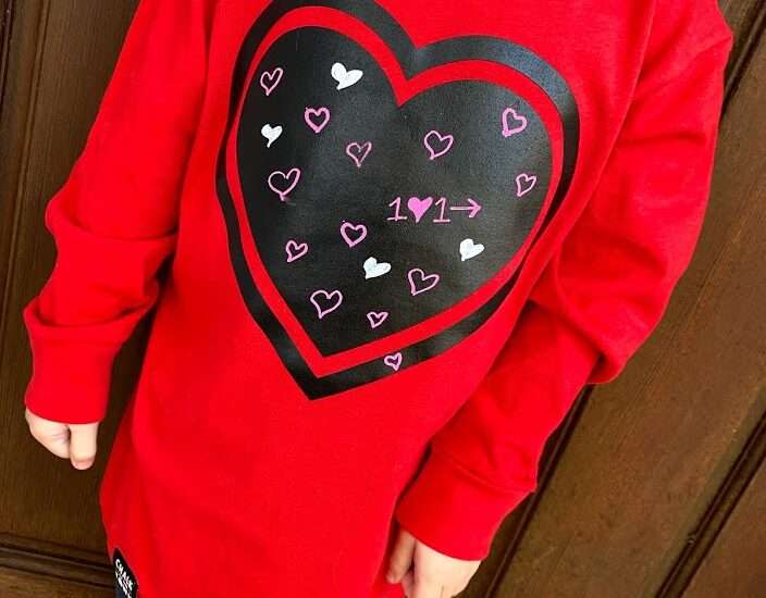 Chalk of the Town Valentine's Day Inspired Shirts!