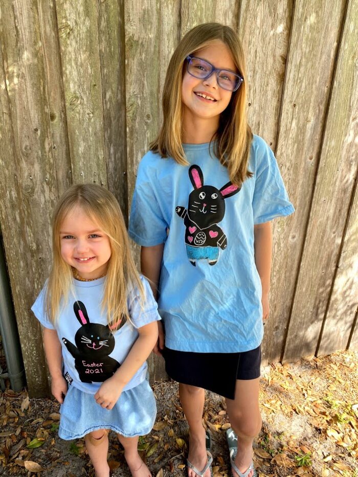 Chalk of the Town Bunny T-Shirt 