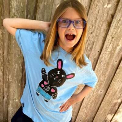 Chalk of the Town Bunny T-Shirt