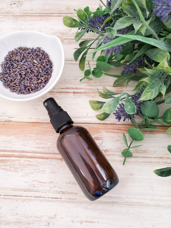 This Essential Oil Linen Spray will surely have your linens and your room smelling like fresh Lavender.